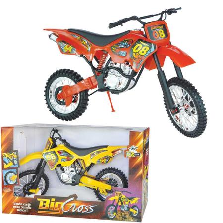 Moto de Motocross de Brinquedo com Apoio - BC TOYS - Caminhões, Motos e  Ônibus de Brinquedo - Magazine Luiza