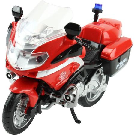 Moto Corrida Speed Vermelha c/ Piloto - Bbr R3148 em Promoção na Americanas