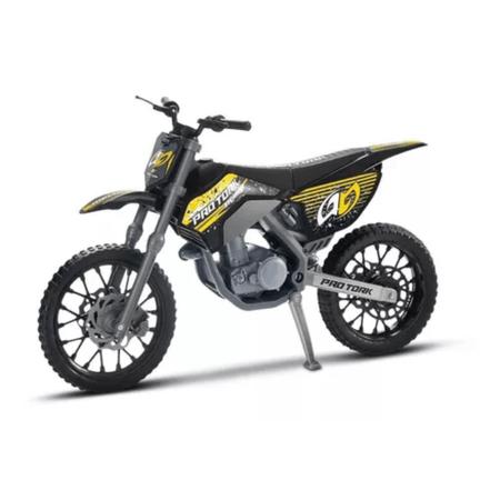 Brinquedo Moto Motocross Infantil Com Amortecedor 20Cm Rodzand