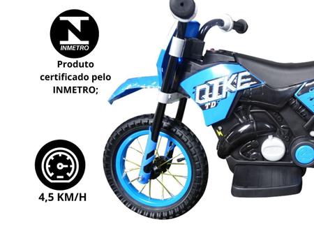 Moto Elétrica Infantil Criança +3 Anos Motocross 6V 2-3 Km/h Até 25kg Com  Som ImportWay - Moto Elétrica Infantil - Magazine Luiza