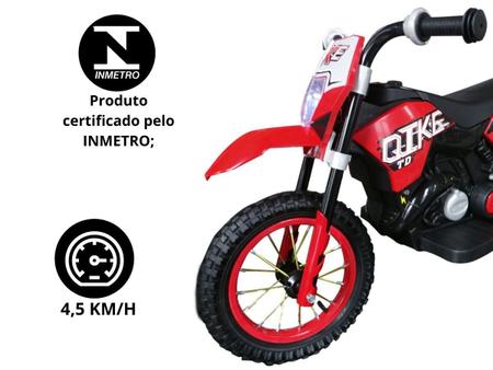 Motocross elétrico infantil com bateria 36V