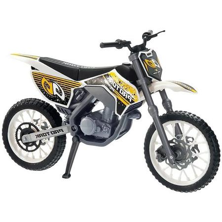 Moto cross Infantil pro tork Branco Usual Brinquedos 388