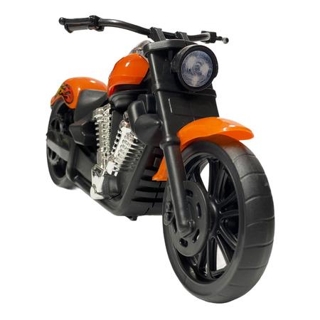 Imagem de Moto de Brinquedo Chopper American Classic Miniatura