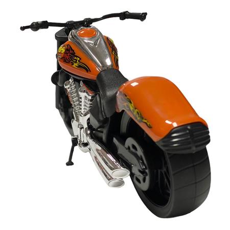 Imagem de Moto de Brinquedo Chopper American Classic Miniatura