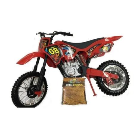 Vendo Moto de Trilha de Brinquedo Big Cross Bs Toys Usado, Brinquedo  Bs-Toys Usado 32793799