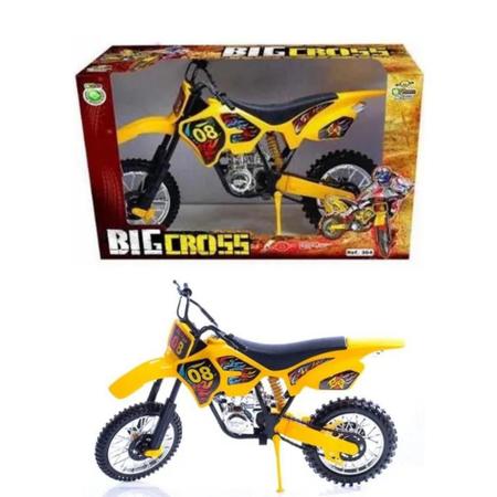 Moto Cross Trilha Roda Livre Colors 27cm BS Toys - Lojas Tem