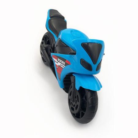 Imagem de Moto De Brinquedo ul Pequena Rodas Esportivas Com Apoio