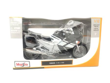 Moto de Ferro Corrida Miniatura Yamaha FJR 1300 1:12 na Caixa Maisto -  Miniaturas de Motos - Magazine Luiza