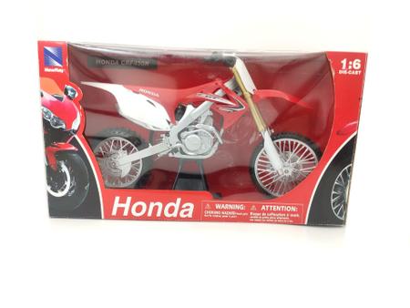 Miniatura Esportiva Honda Crf 450r 450 Mini Moto De Trilha no Shoptime
