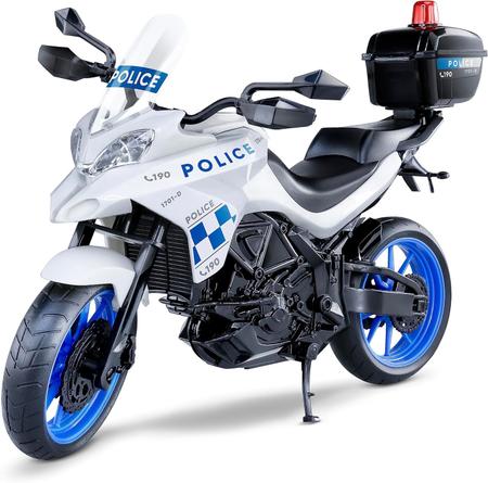 Imagem de Moto De Polícia Multi Motors Motocicleta Brinquedo Infantil