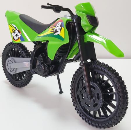 Moto De Brinquedo Infantil Motocross Trilha Motinha De Plastico Grande