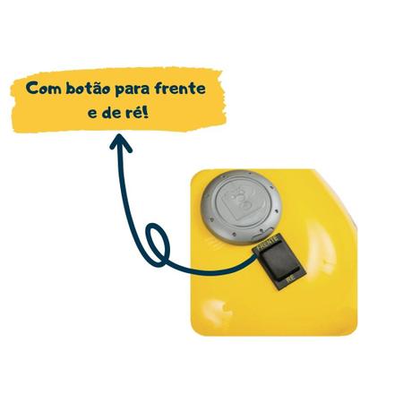 Moto Elétrica Infantil Som E Luz Sprint Turbo 12v Criança Suporta Até 35 Kg  Grande Amarelo Biemme - Moto Elétrica Infantil - Magazine Luiza