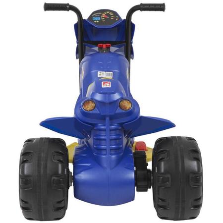 Mini Moto Eletrica 6v Infantil Xt3 Azul Menino Bandeirante