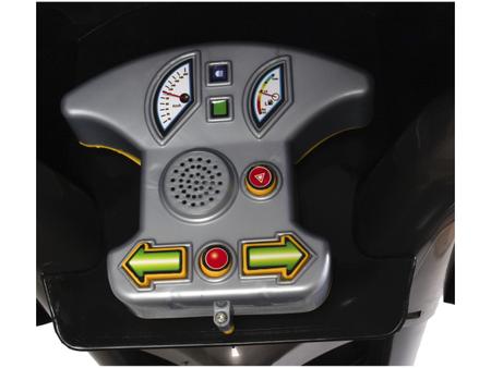 Moto Eletrica Biemme Sprint Turbo 12V com Capacete Preta Boy - Maçã Verde  Baby