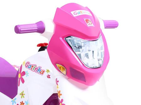 Mini Moto Elétrica Infantil Scooter Gatinha 6V - Bandeirante - Moto  Elétrica Infantil - Magazine Luiza