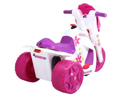 Moto Elétrica Infantil Gatinha 2 Marchas Bandeirante