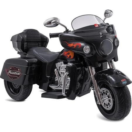 Imagem de Moto Eletrica Infantil Bandeirante King Rider 12V Black Preta