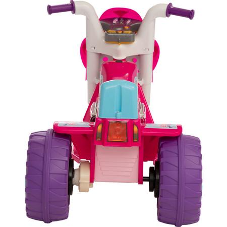 Moto Eletrica Infantil Gp Raptor Super Girl Rosa 6v