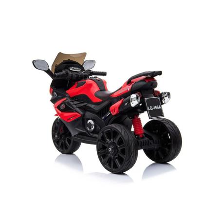 Moto Elétrica Infantil Bmw Esportiva Vermelho E Preto 12v