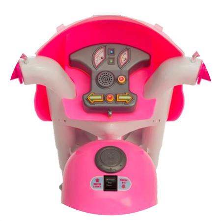 Moto Elétrica Sprint Turbo Pink Brinquedo Infantil 12V - Chic Outlet -  Economize com estilo!