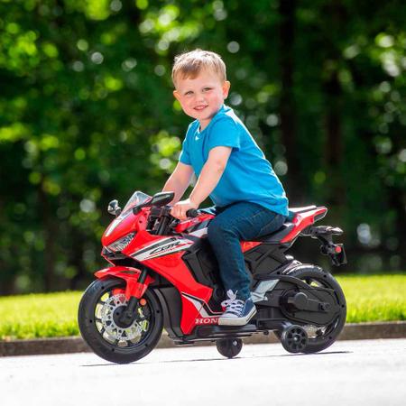 Imagem de Moto Elétrica Infantil - Honda CBR1000 RR - 6v - Vermelha - Zippy Toys