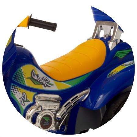 Moto Eletrica Infantil Com Bau