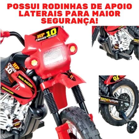 MOTO ELÉTRICA MOTOCROSS INFANTIL - Rents Toy