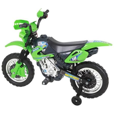 Moto Eletrica Infantil Xplast Motocross 6V Vermelha - Maçã Verde Baby