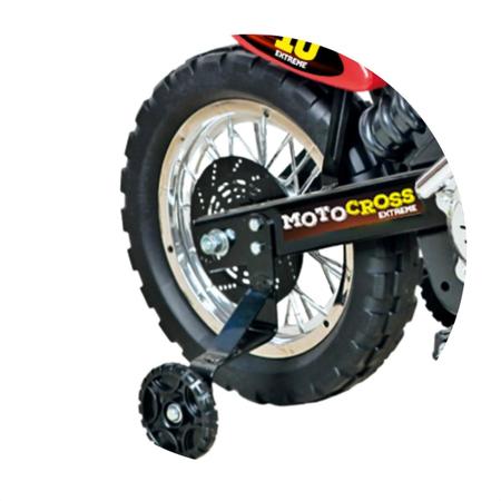 Motocross Eletrica Infantil Com Carregador Vermelha - Homeplay