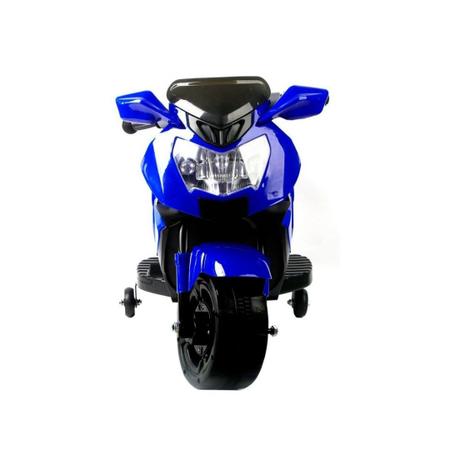 Moto Elétrica Infantil Cross Até 25kg Som 2-3 Km/h Importway Cor Azul