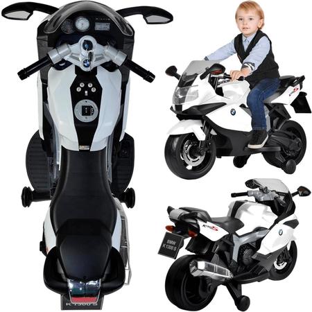 Moto Elétrica Infantil BMW a Bateria 12V com Sons e Luzes, Idade Rec 3 a 8  Anos, INFANS, Branca - Blumenau