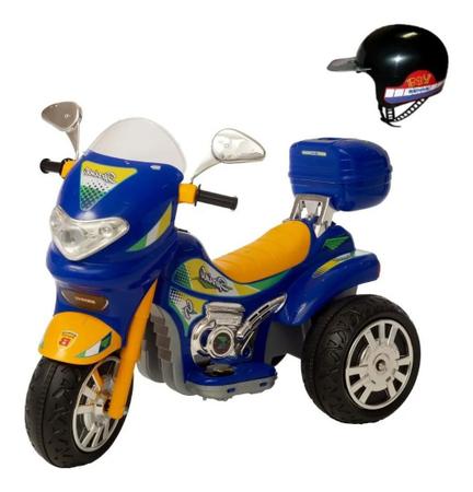 Moto Elétrica Infantil Som E Luz Sprint Turbo Azul 12v Criança Suporta Até  35 Kg Grande Azul Biemme - Moto Elétrica Infantil - Magazine Luiza