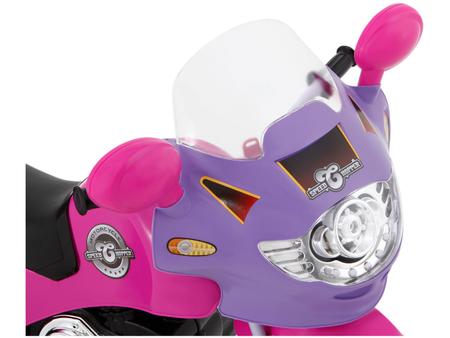 Moto Elétrica Infantil Speed Choper Homeplay Pink com Buzina e Som Motor -  247 - Novo Mundo