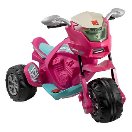 Moto eletrica infantil thunder pink eletrica 12v bandeirante - Moto  Elétrica Infantil - Magazine Luiza