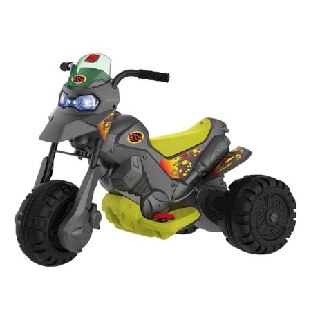 Moto Elétrica Infantil Bandeirante XT3 Grafite 6V - Carrefour - Carrefour