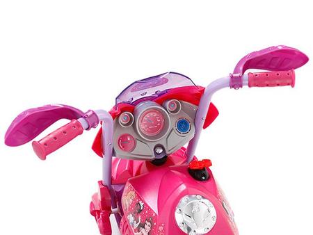 Moto Elétrica Infantil Princesas Disney Rosa 2438 Bandeirante