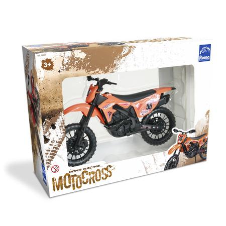 Imagem de Moto Grande Motocross Roma Racing Pneus Borracha 34cm - Roma