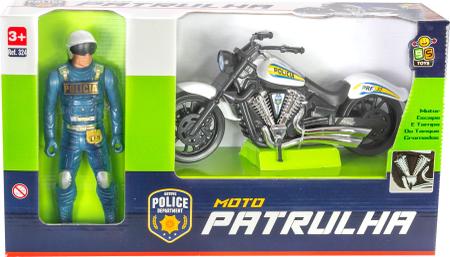 Moto De Brinquedo Harley Davidson Motoqueiro Fantasma - Bs Toys Brinquedos  Para Crianças