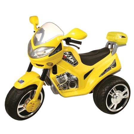 Imagem de Moto Infantil Meninos Meninas  Eletrica Speed Amarela