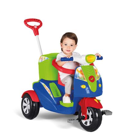 Imagem de Moto Infantil Para Passeio Uno Azul - Calesita