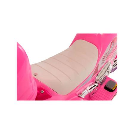 Moto Eletrica Infantil Biemme Sprint Turbo 12V Capacete Pink - Maçã Verde  Baby