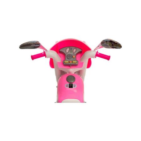 Moto Motinha Elétrica Menina Sprint Turbo Rosa Brinquedo Infantil 12V  Biemme 673 C/Capacete em Promoção na Americanas