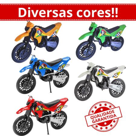 Moto Mini Trilha Motocross Várias Cores 19cm - Bs Toys - Caminhões, Motos e  Ônibus de Brinquedo - Magazine Luiza