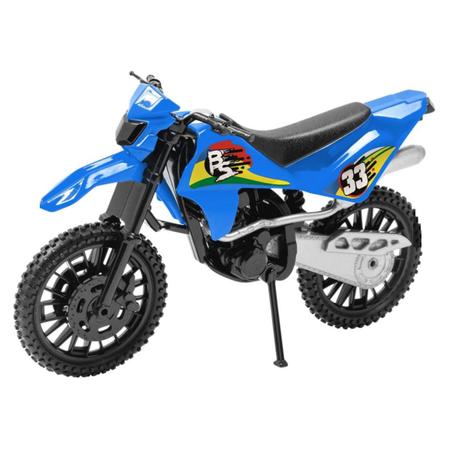 Moto Motocross Mini De Trilha Miniatura Brinquedo Criança Menino