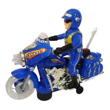 Moto de brinquedo que faz barulho de verdade - Moto preta 