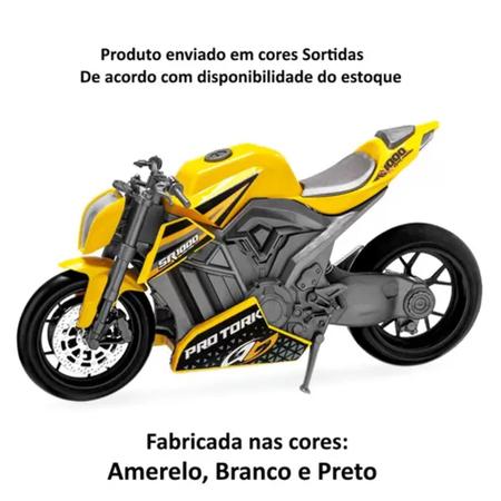 Moto Pro Tork de Corrida Brinquedo Infantil Miniatura - Usual Brinquedos -  Caminhões, Motos e Ônibus de Brinquedo - Magazine Luiza
