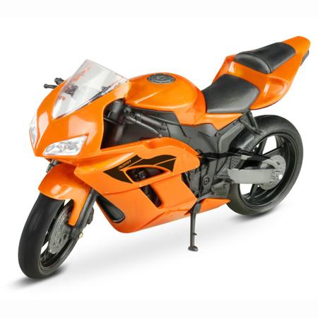 Imagem de Moto Racing Motorcycle 22cm Pneus Borracha - Roma Brinquedos