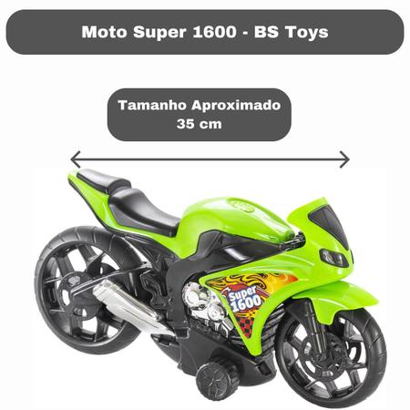 Super Moto De Brinquedo 1000 Corrida Esportiva Pequena