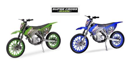 Moto de Corrida Super Cross SXT Branca Usual Brinquedos - Caminhões, Motos  e Ônibus de Brinquedo - Magazine Luiza