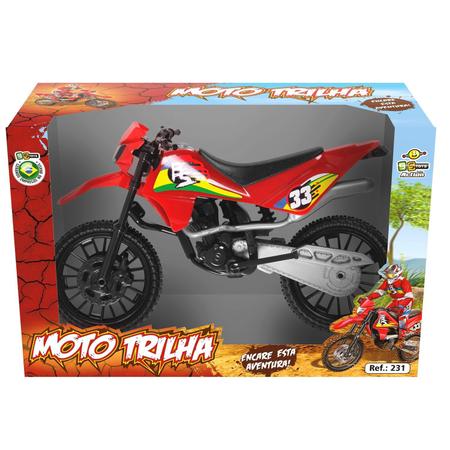 Vendo Moto de Trilha de Brinquedo Big Cross Bs Toys Usado